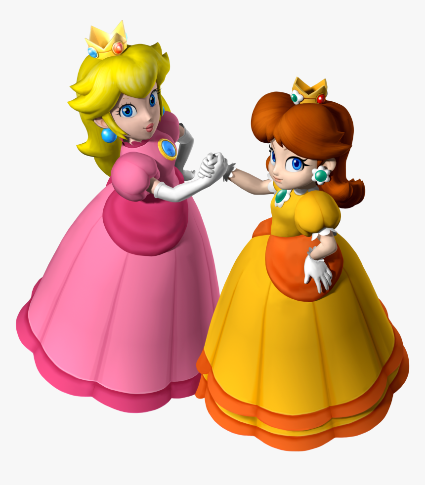 Clip Art Daisy In The Sky - Princess Peach And Daisy, HD Png Download, Free Download