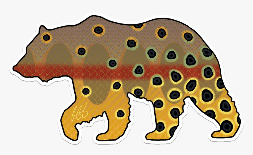 California Bear Png - Grizzly Bear, Transparent Png, Free Download