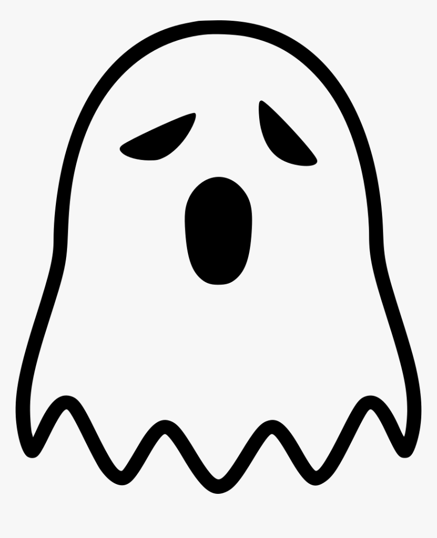 Ghost Drawing Easy Cute - DRAWING IDEAS