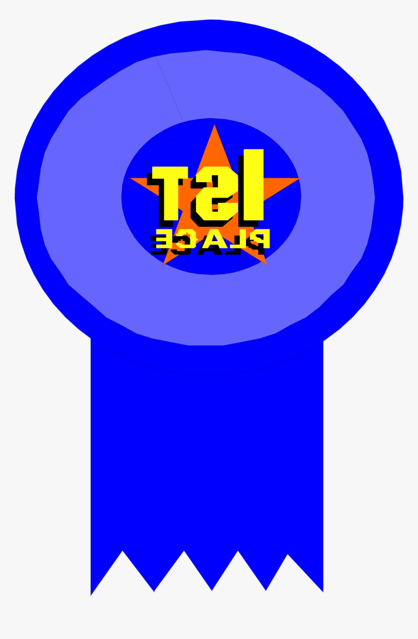 1st Place Award Ribbon Clipart - Emblem, HD Png Download, Free Download