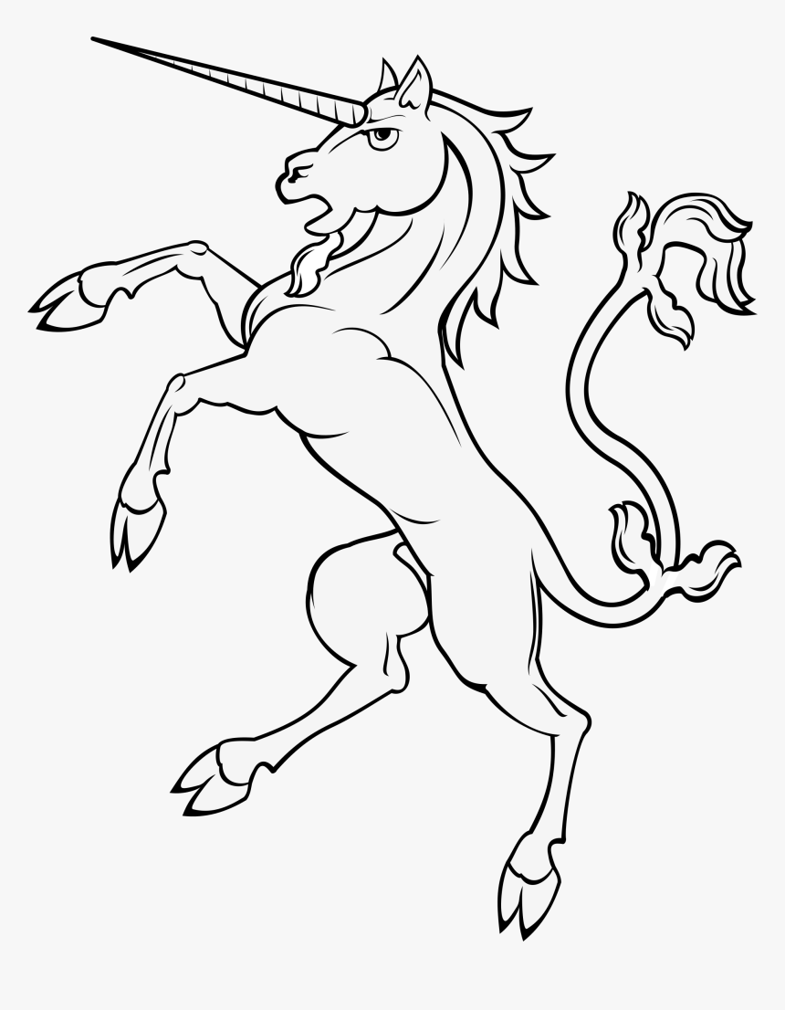 Transparent Coat Of Arms Unicorn, HD Png Download, Free Download