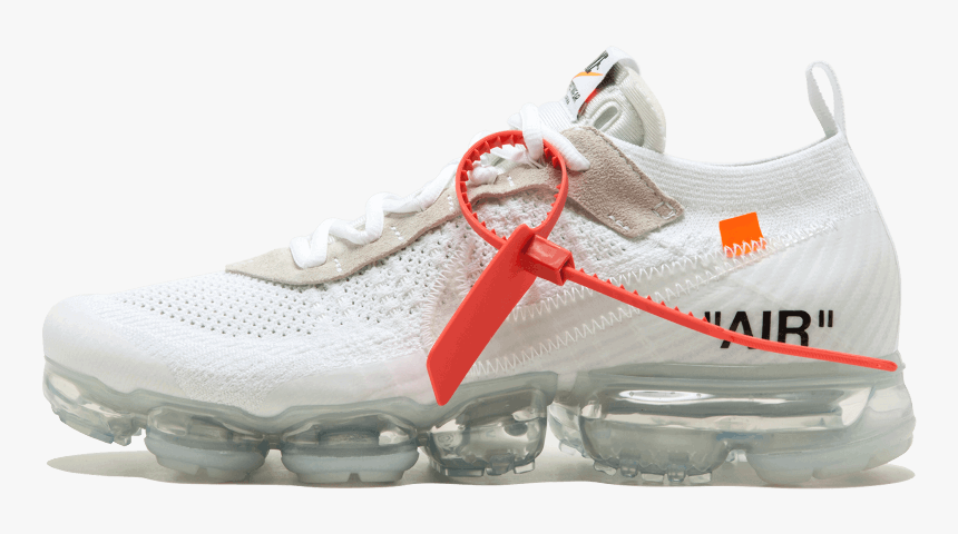 Nike Off White Vapormax White, HD Png Download - kindpng