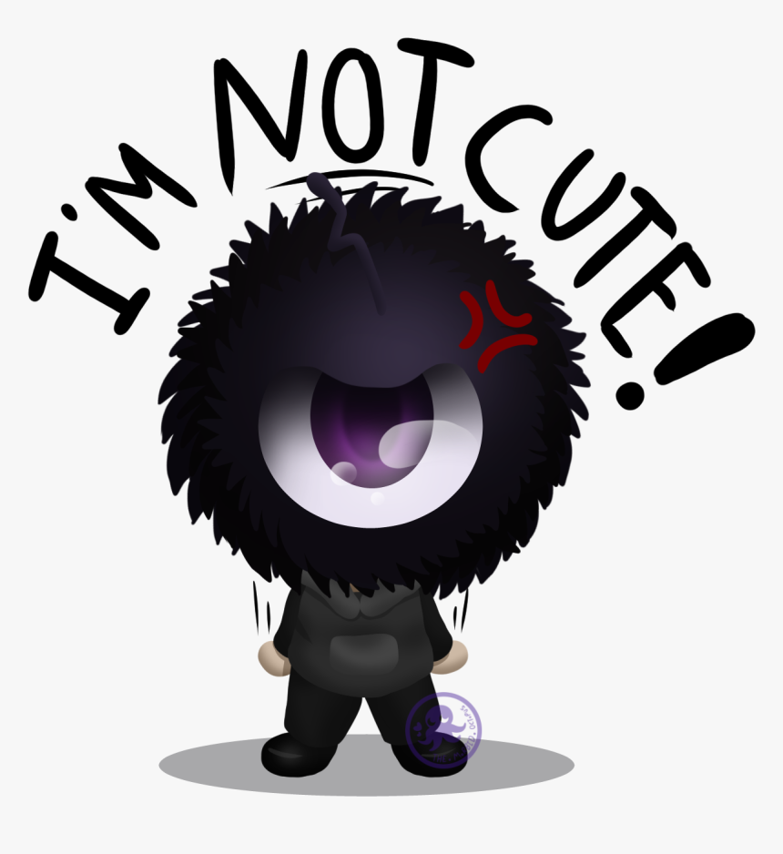 Angry Poofball - Illustration, HD Png Download, Free Download