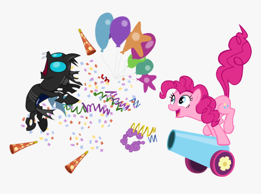 Pinkie Pie Party Cannon - Pinkie Pie Confetti Cannon, HD Png Download, Free Download