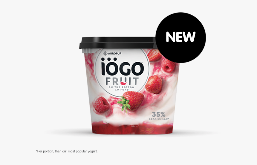 Iogo Yogurt Fruit On The Bottom, HD Png Download, Free Download