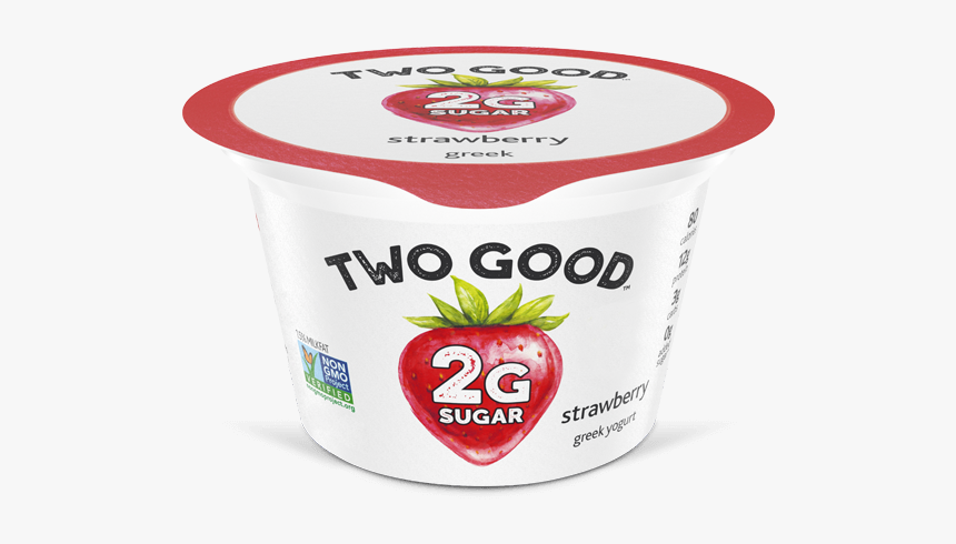 Strawberry Two Good™ Greek Low Fat Yogurt With 2 Grams - Strawberry, HD Png Download, Free Download