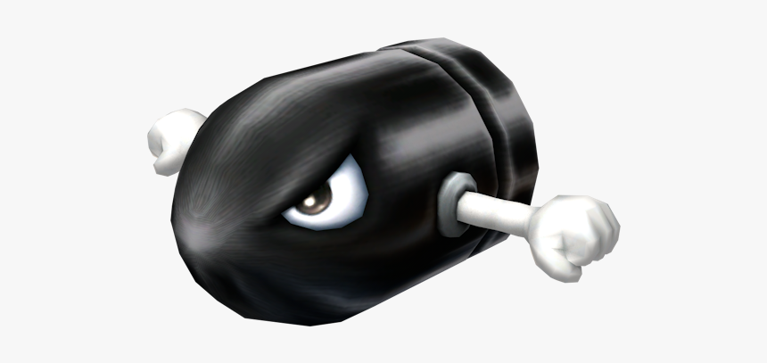 Download Zip Archive - Model Resource Bullet Bill, HD Png Download, Free Download