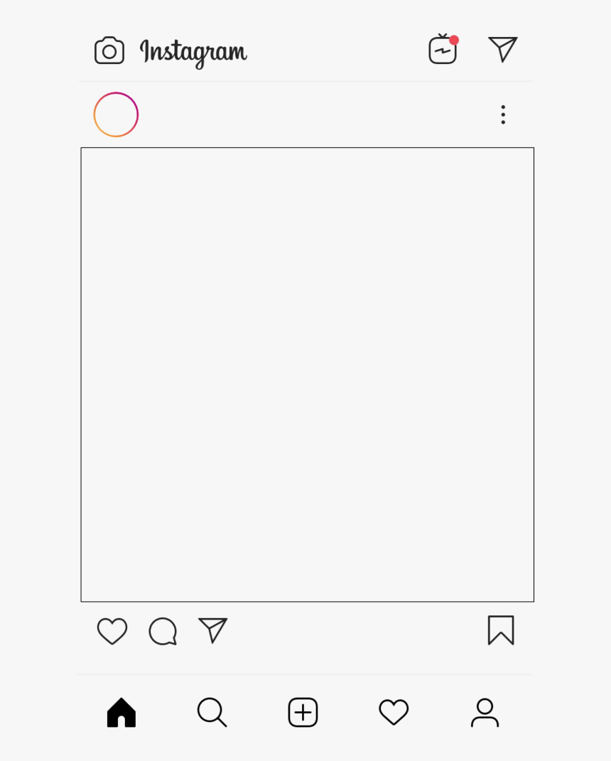 Instagram Frame - Transparent Instagram Frame Png, Png Download - kindpng