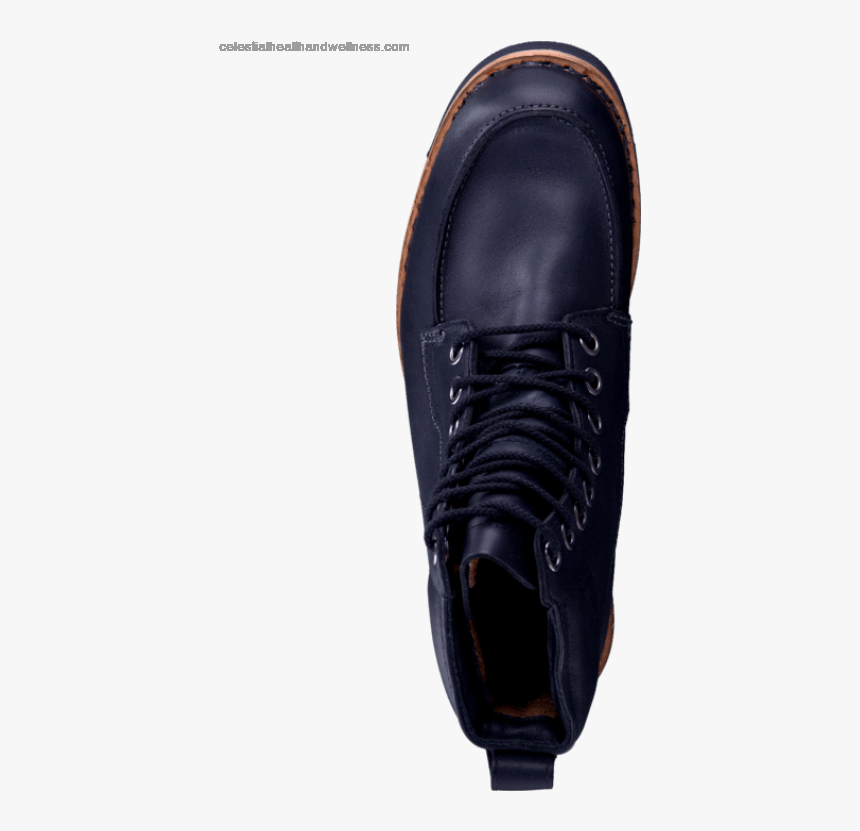 Men"s Timberland 5064a Ek Rugged Moc Toe Boot Black - Leather, HD Png Download, Free Download