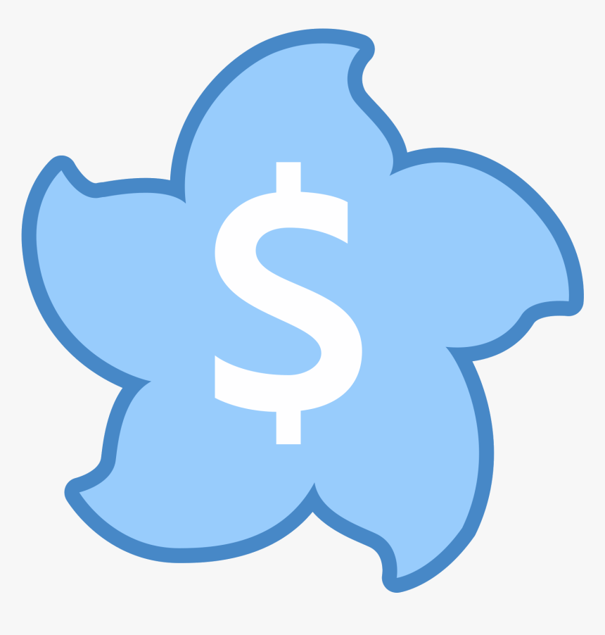 Hongkong Dollar Icon - Money Icon Circle Blue, HD Png Download, Free Download