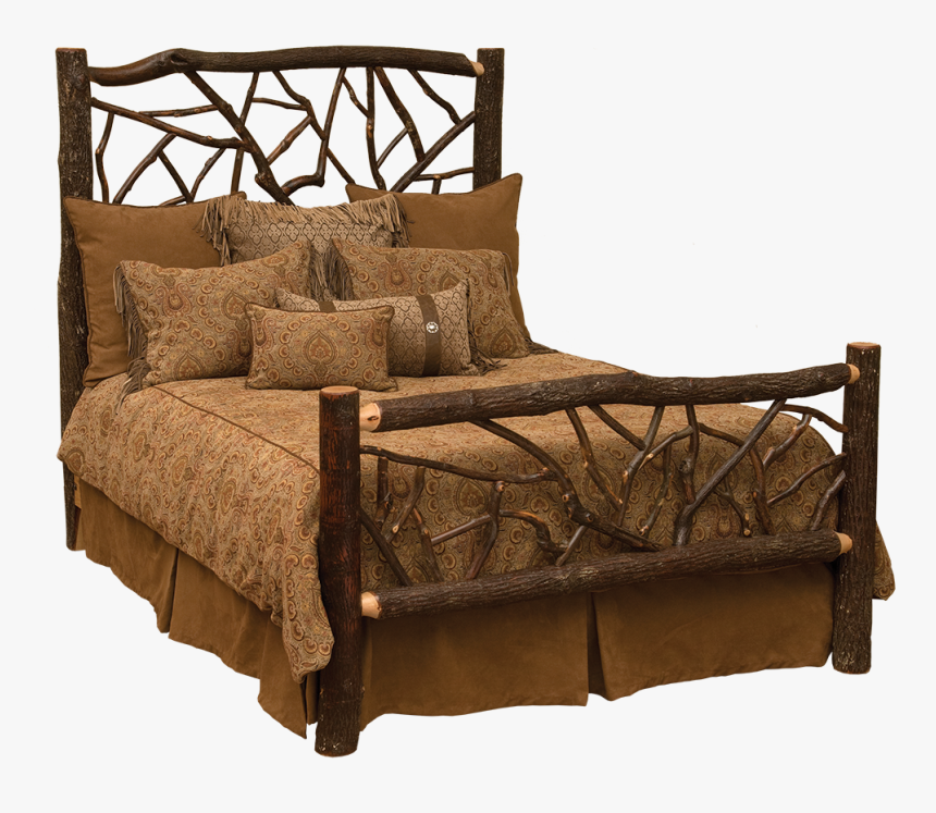 Hickory Twig Bed - Bed Frame, HD Png Download, Free Download