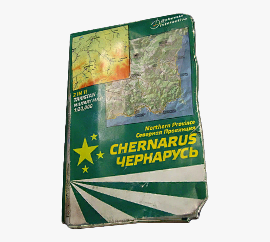 Map - Dayz Map Item, HD Png Download, Free Download