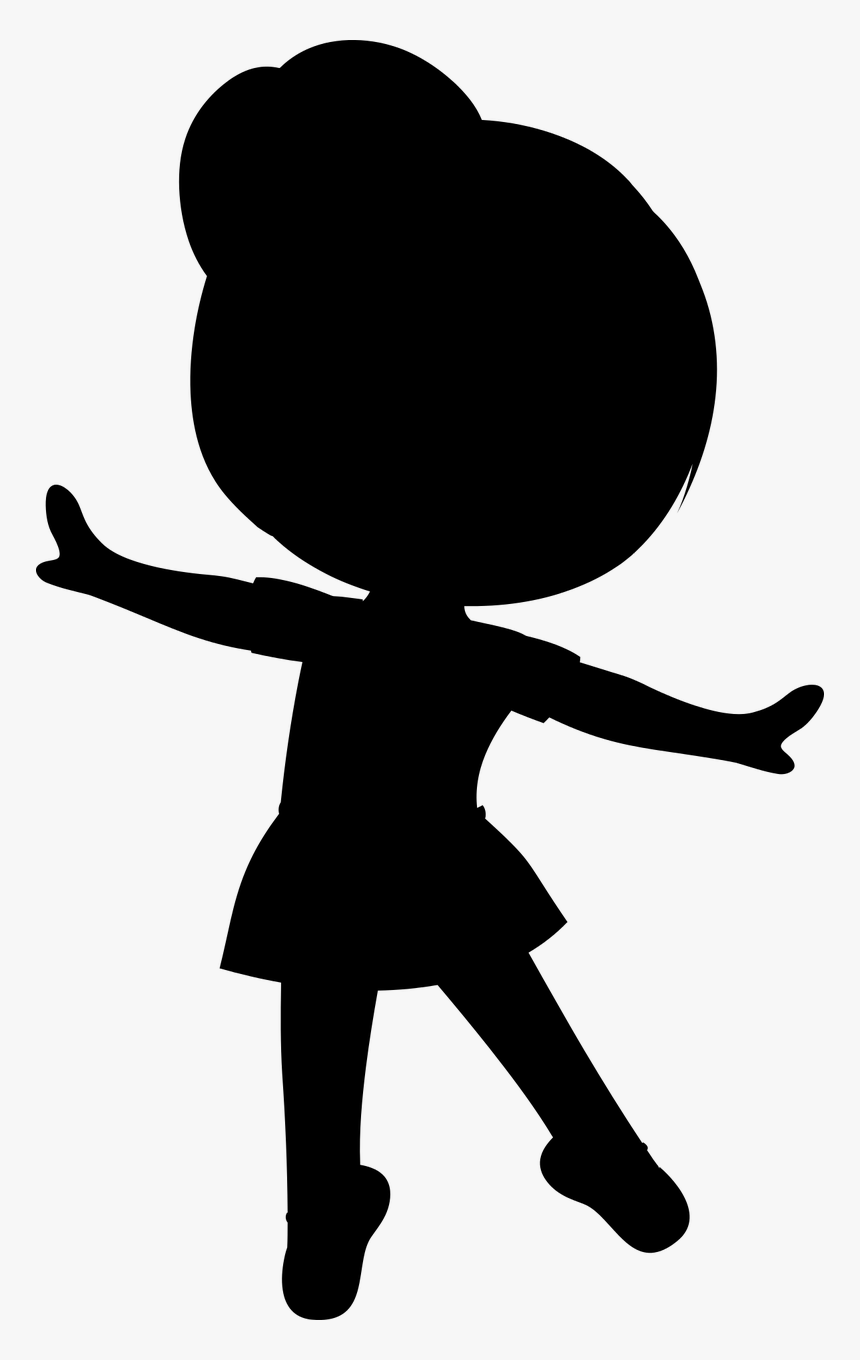 Human Photography - Little Girl Dancer Silhouette, HD Png Download, Free Download