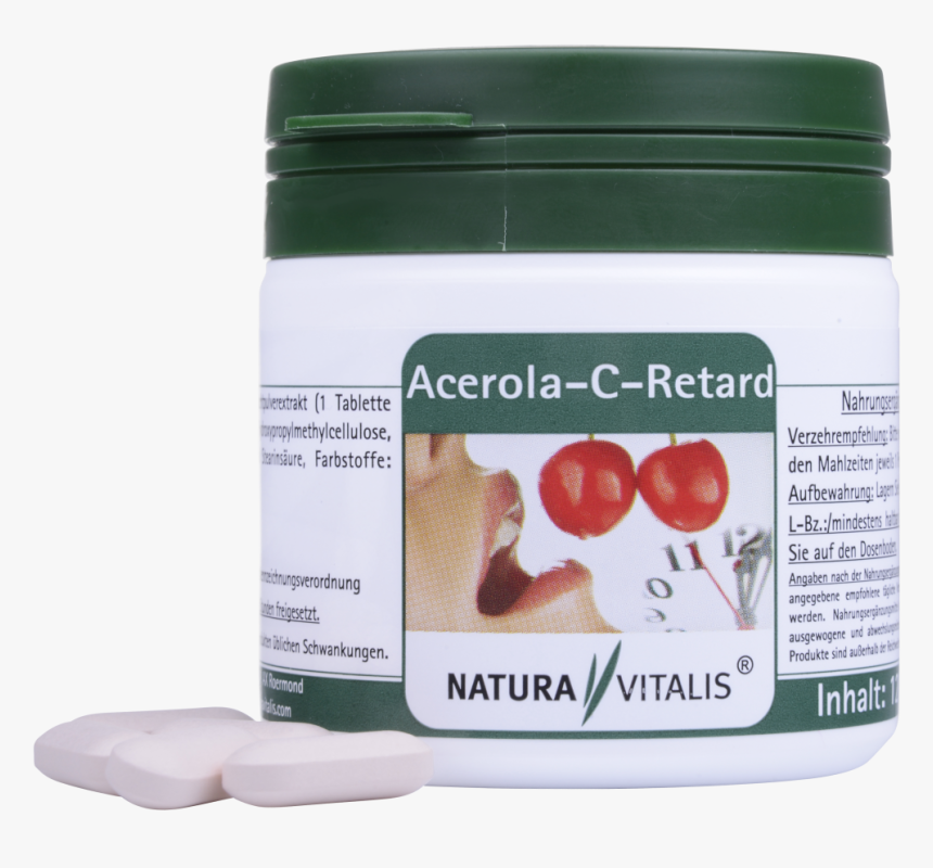 Acerola C Retard - Natura Vitalis, HD Png Download, Free Download