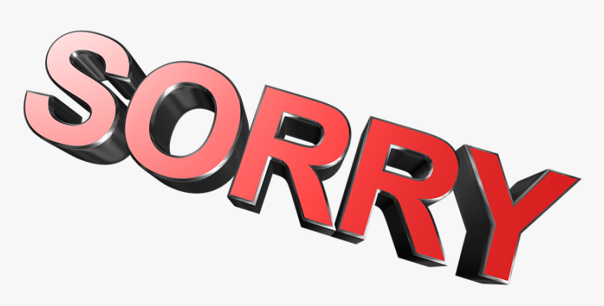 Sorry, Apologise, Apology, Regret, Forgive, Mistake - Sorry Png, Transparent Png, Free Download