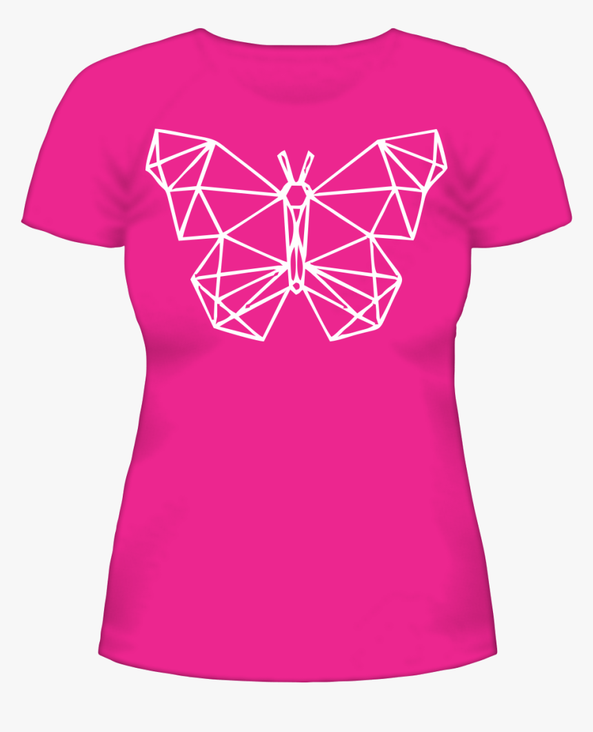 Playera Mariposa Mujer Rosa - Papillon Club Kempten, HD Png Download, Free Download