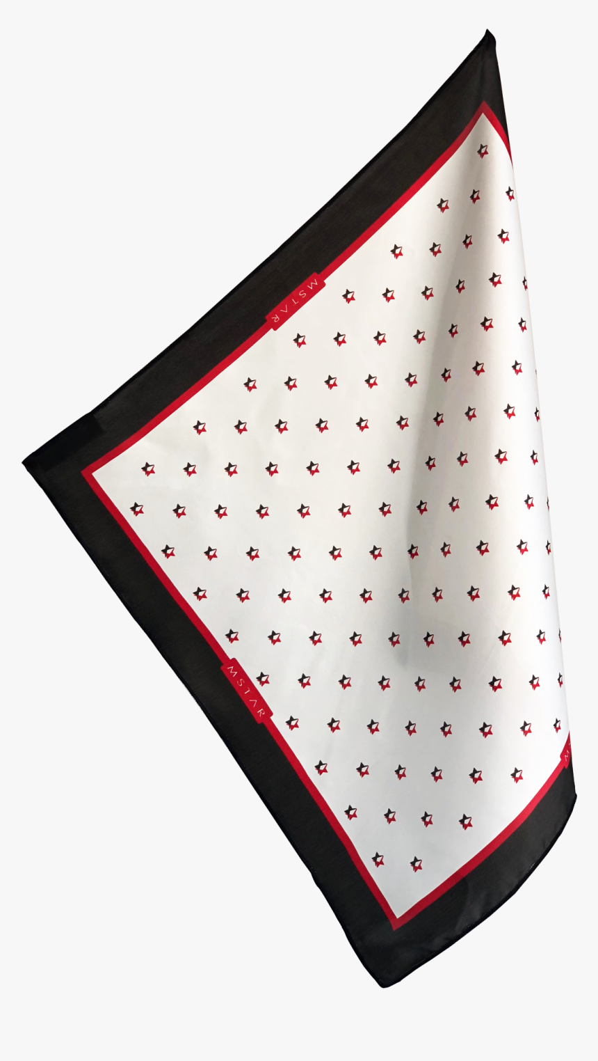 Property Of Devil White Woman Silk Bandana - Polka Dot, HD Png Download, Free Download