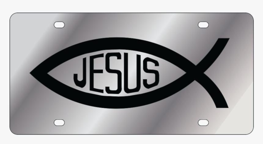 Lifestyle - Ss Plate - Jesus Fish - Graphic Design, HD Png Download, Free Download