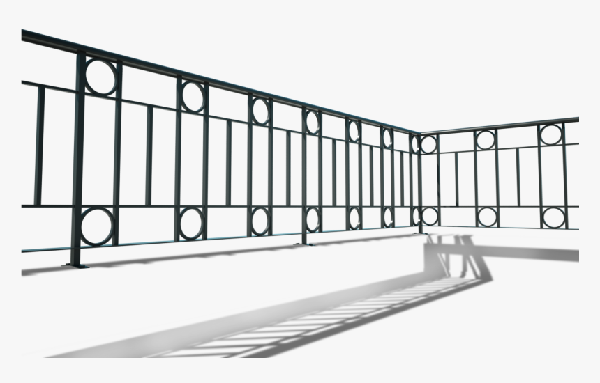 Iron Railing Designs For Terrace, HD Png Download, Free Download