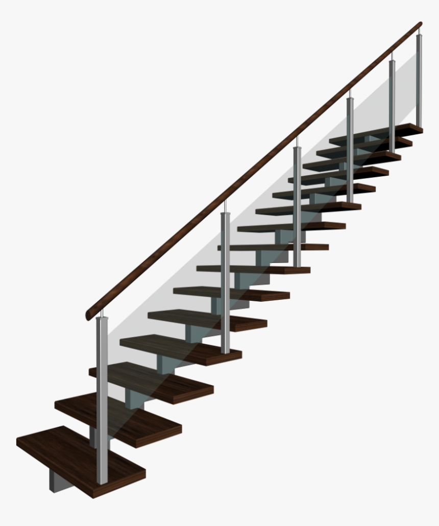 Deck Stair Handrail - Stairs Handrail Png, Transparent Png, Free Download