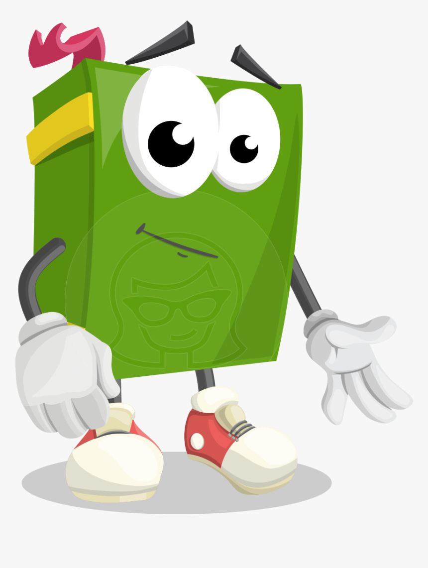 Vector Book Character Png, Transparent Png, Free Download