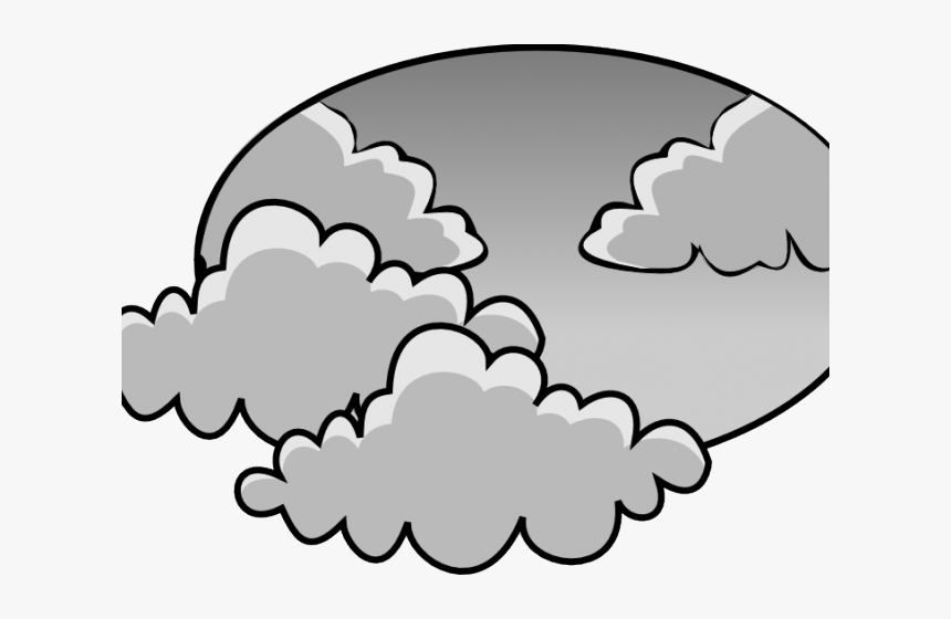 Transparent Weather Clip Art - Clip Art Cloudy, HD Png Download, Free Download