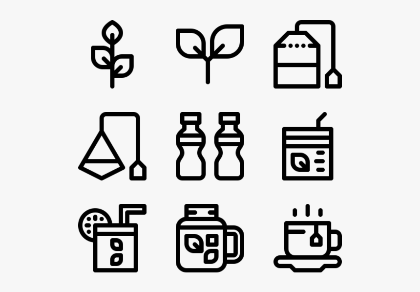 Tea - White Png Icons, Transparent Png, Free Download