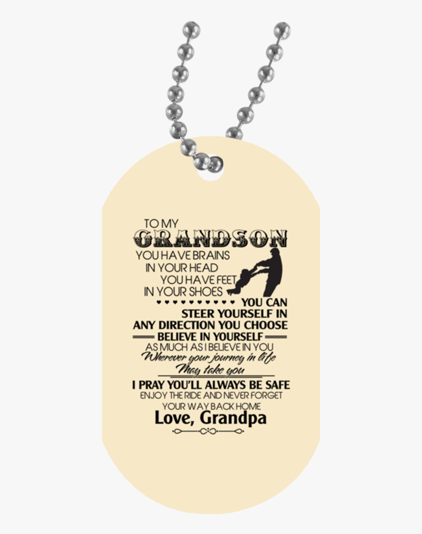 Believe In Yourself Dog Tags V2 - Locket, HD Png Download, Free Download