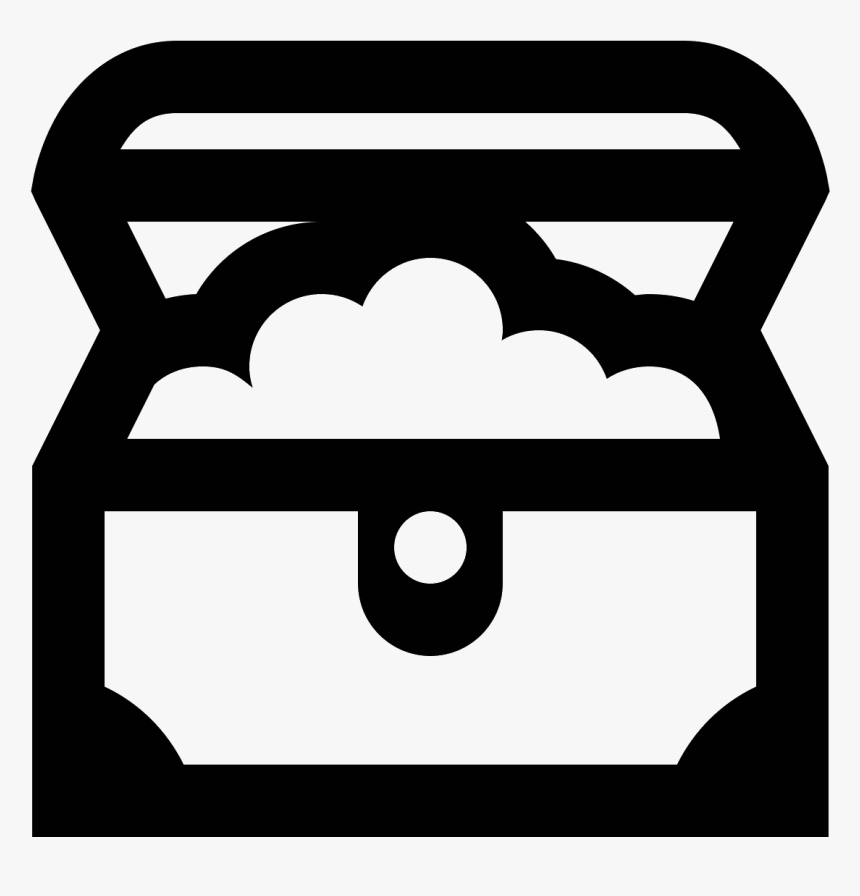 Treasure Chest Icon Clipart , Png Download - Clipart Treasure Box Logo, Transparent Png, Free Download