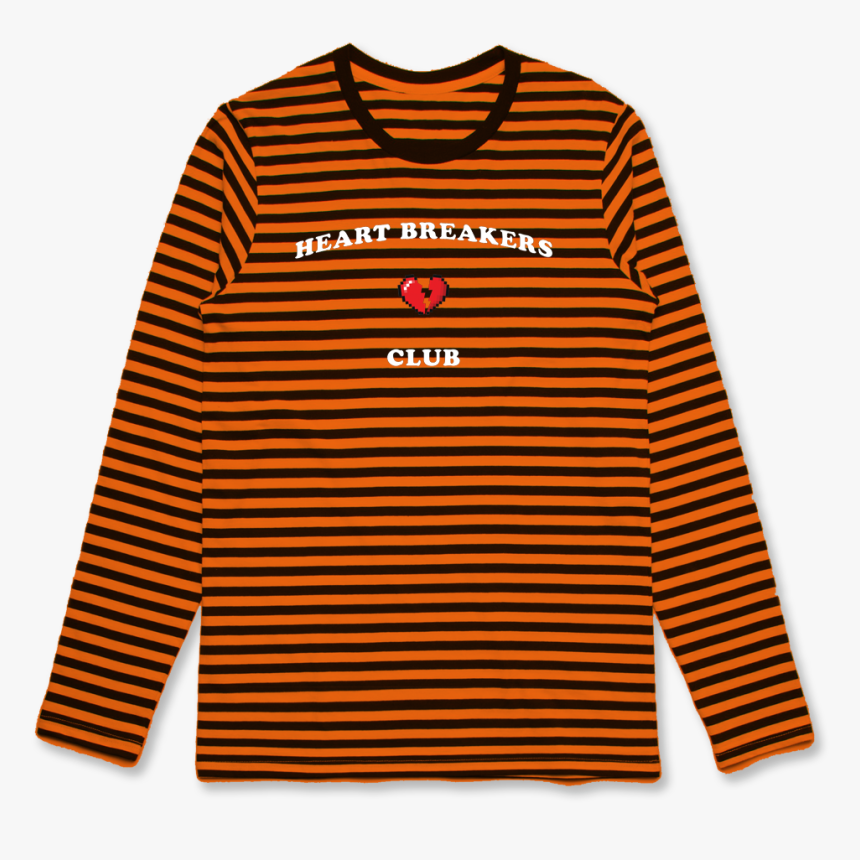 Striped Long Sleeve Blank, HD Png Download - kindpng