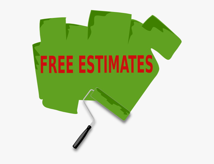 Free Estimates Png - Paint Roller Clip Art, Transparent Png, Free Download