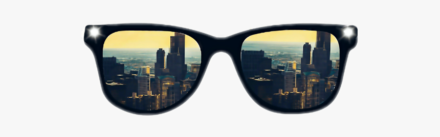 #glasses #glass #summer #sunny #sunnyday #rayban #oculos - Skyline, HD Png Download, Free Download