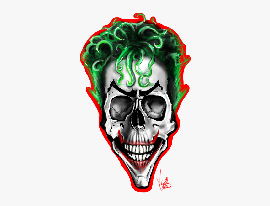 Joker Skull Png, Transparent Png, Free Download