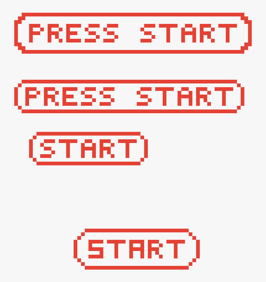 Press start button перевод. Пиксельные надписи. Пиксельная надпись. Пиксельные пресс. Кнопка start пиксельная.