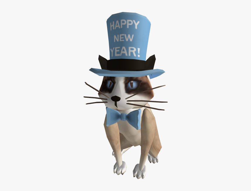 New Years Kitty Roblox Hd Png Download Kindpng - hatgear machine free roblox