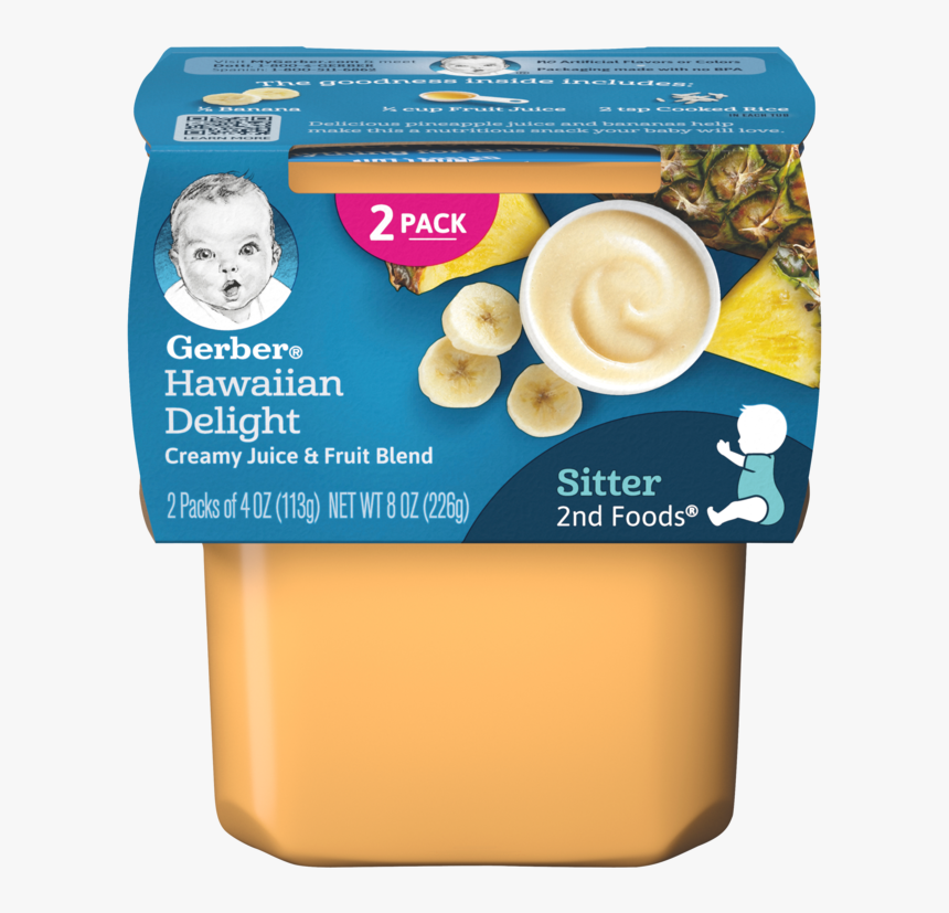 2nd Foods Hawaiian Delight - Gerber Mac And Cheese, HD Png Download, Free Download