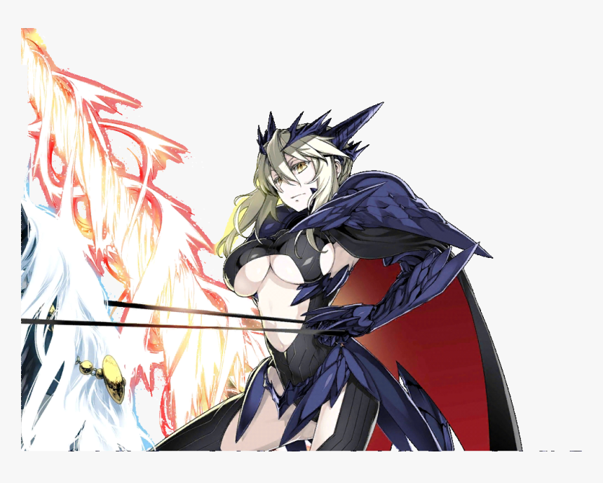 Transparent Yugi Hair Png - Fate Grand Order Artoria Lancer Alter, Png Download, Free Download