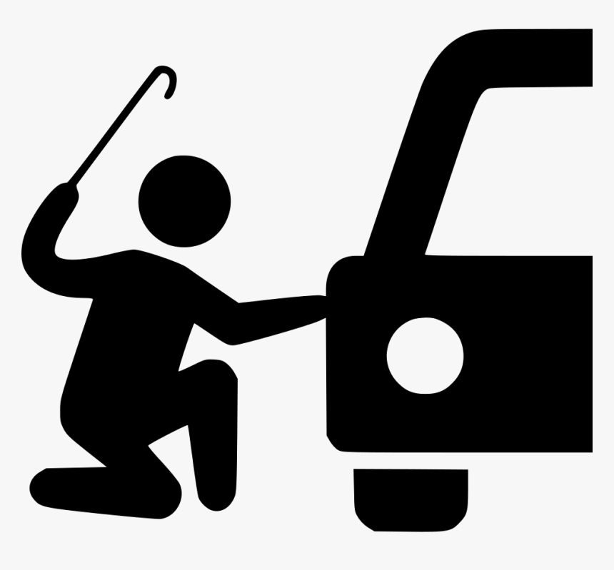 Thief - Transparent Car Thief Icon, HD Png Download, Free Download