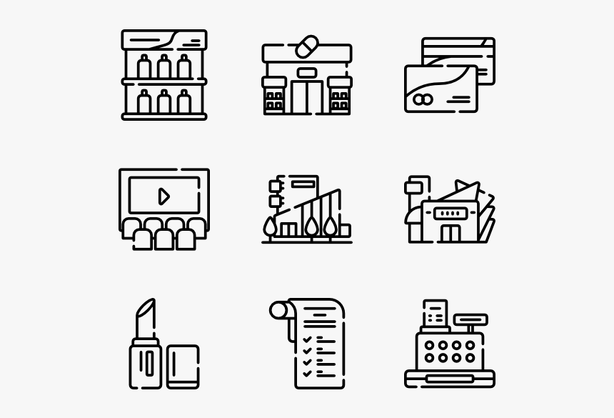 Shopping Center - Museum Icons, HD Png Download, Free Download