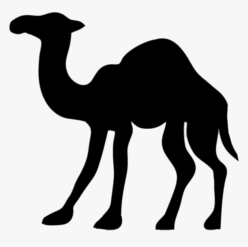 Camel Silhouette Clip Art - Camel Toe Tattoo Stencil, HD Png Download, Free Download
