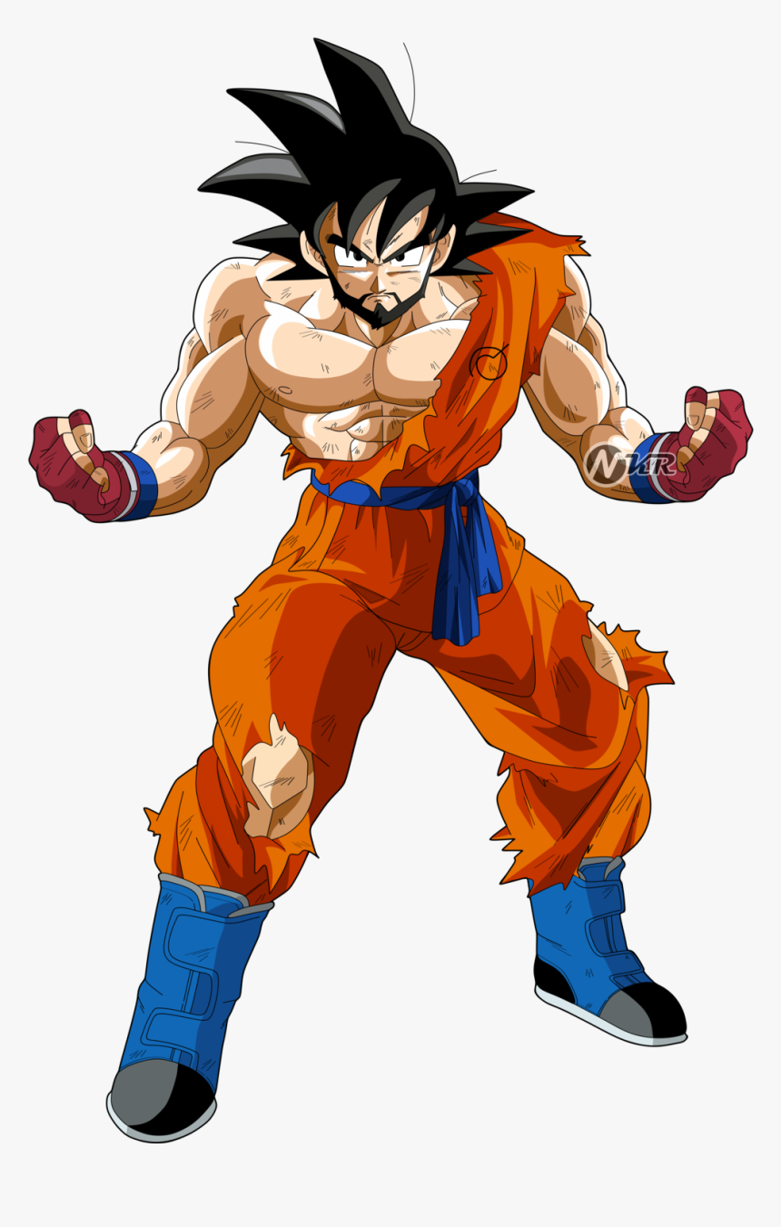 Goku Com Barba, HD Png Download, Free Download