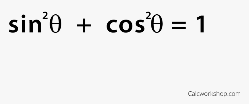 Pythagorean Trigonometric Identity - Factorable Difference Of Squares Examples, HD Png Download, Free Download