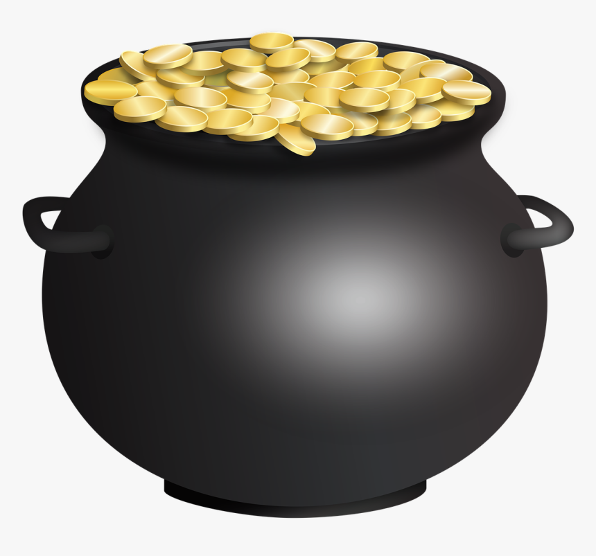 Cauldron Png - Pot Of Gold Transparent, Png Download, Free Download