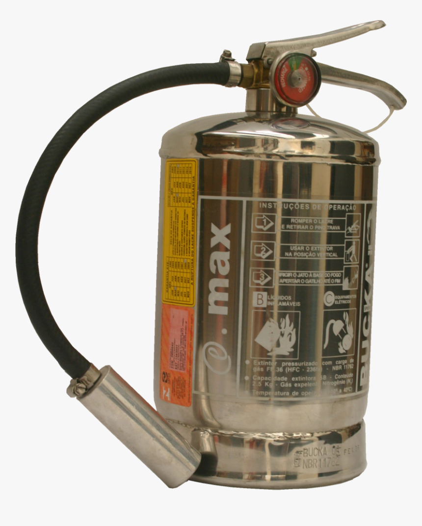 Extintor De Incêndio Portátil Fe-36 Inox - Extintor Para Ressonancia Magnetica, HD Png Download, Free Download