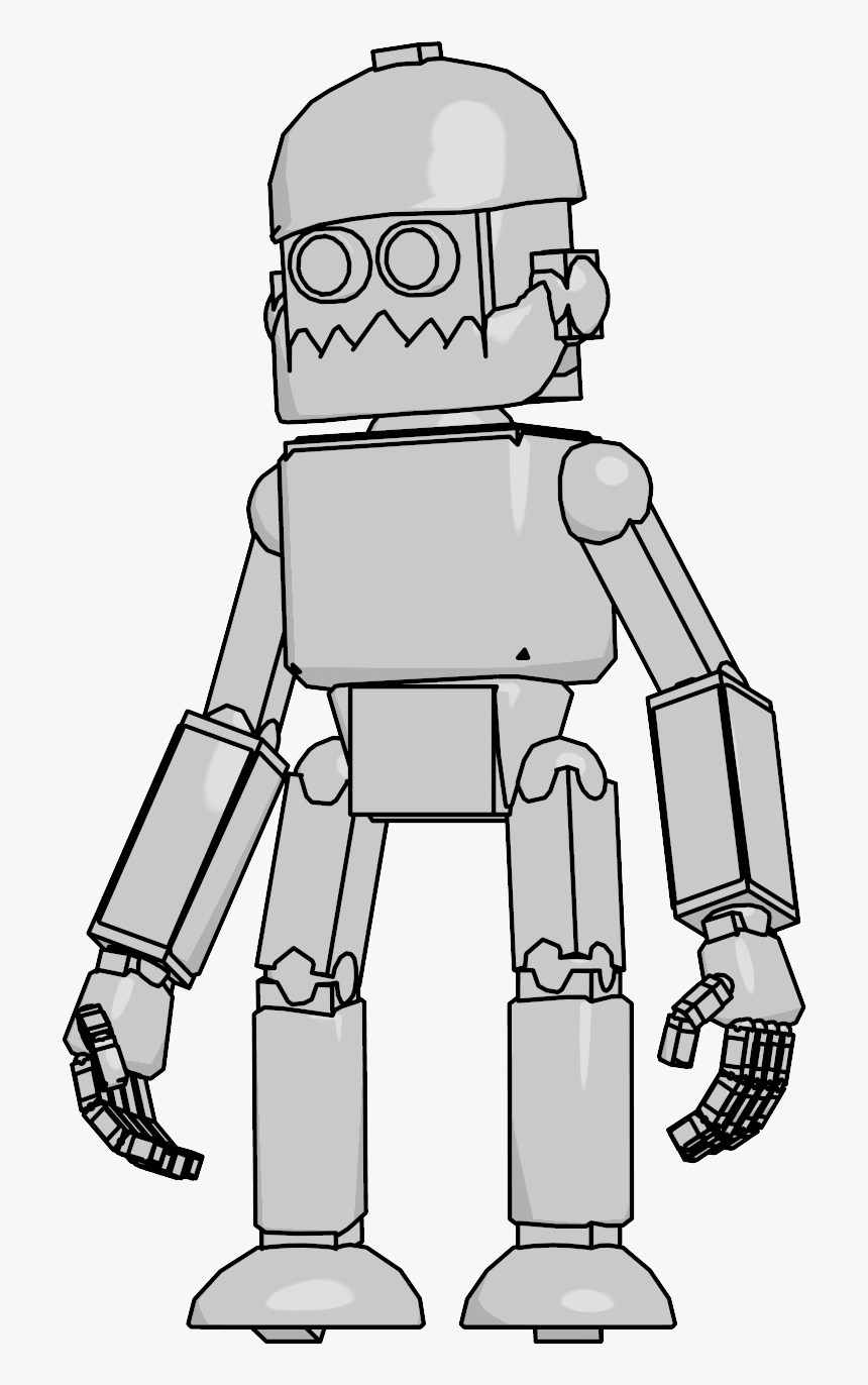 Old Robot Clipart Png - Old Robot Clipart, Transparent Png, Free Download