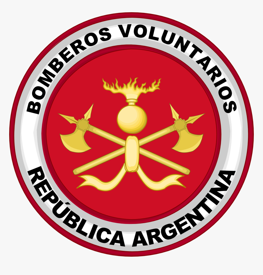 Emblema De Los Bomberos Voluntarios Argentina - Vector Marine Corp League, HD Png Download, Free Download