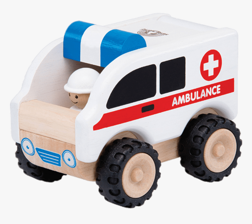 Ambulancia De Madera Juguete - Ww 4062, HD Png Download, Free Download