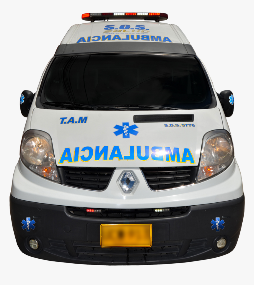 Ambulancia Tipo Panel Petroambulancias - Police Van, HD Png Download, Free Download