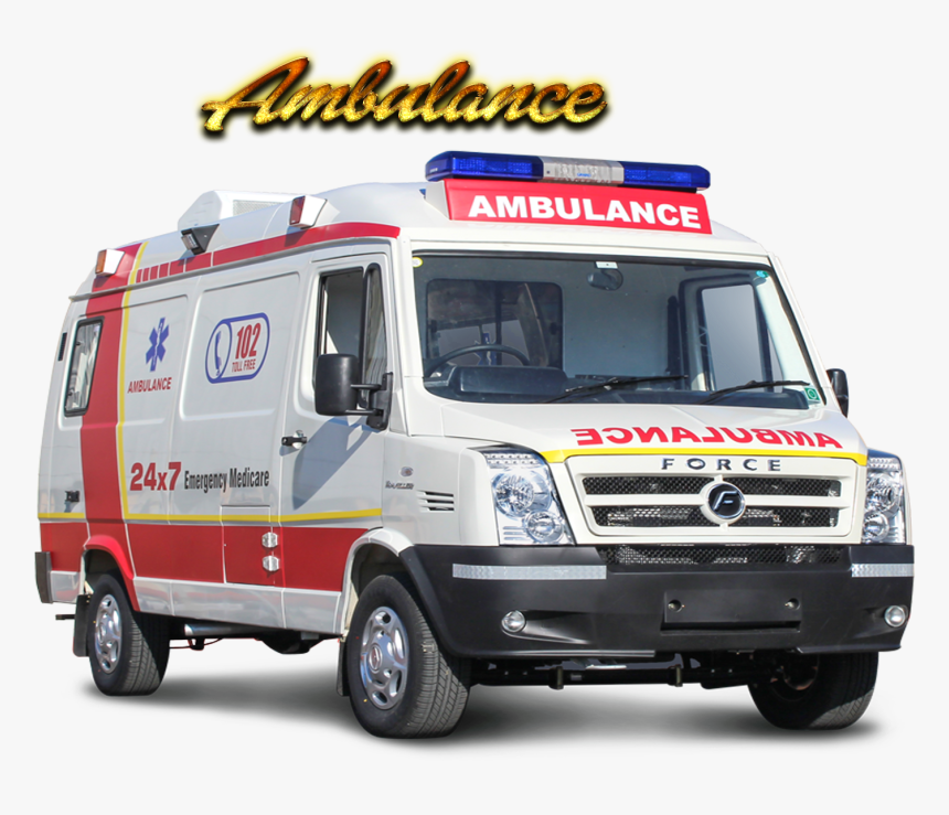 Van - Force Ambulance Png, Transparent Png, Free Download