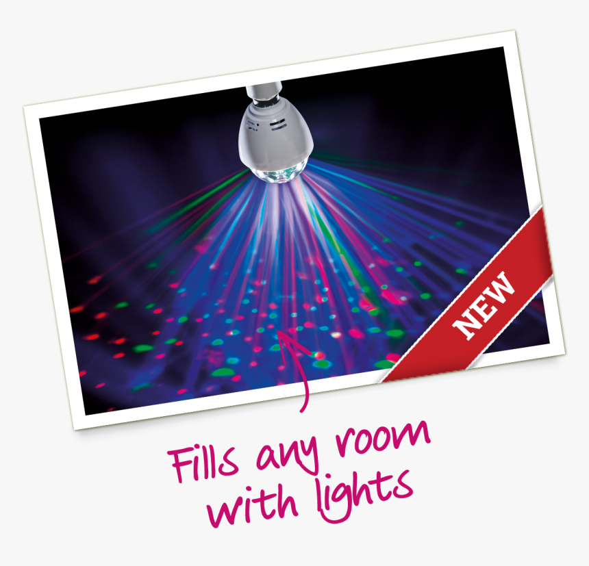 The Rotating, Multi-coloured Party Light - Design, HD Png Download, Free Download